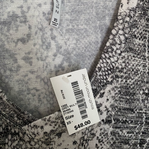 Z Supply South Moon Under Snake Pattern T Shirt - Picture 2 of 6